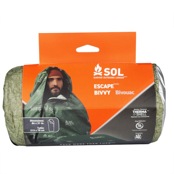 SOL Escape Bivvy with Hood - Vihreä