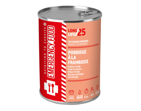 Emergency Food Vadelmapuuro